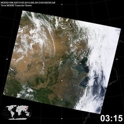 Level 1B Image at: 0315 UTC