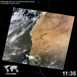 Level 1B Image at: 1135 UTC