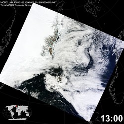 Level 1B Image at: 1300 UTC