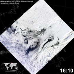 Level 1B Image at: 1610 UTC