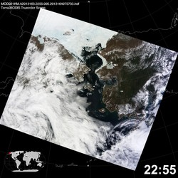 Level 1B Image at: 2255 UTC