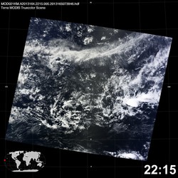 Level 1B Image at: 2215 UTC