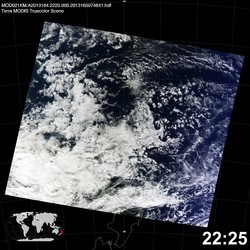 Level 1B Image at: 2225 UTC