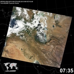 Level 1B Image at: 0735 UTC