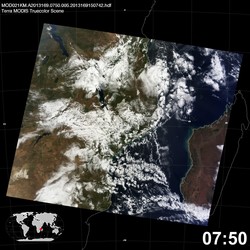 Level 1B Image at: 0750 UTC