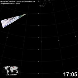 Level 1B Image at: 1705 UTC