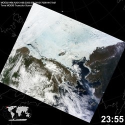 Level 1B Image at: 2355 UTC