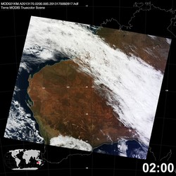 Level 1B Image at: 0200 UTC