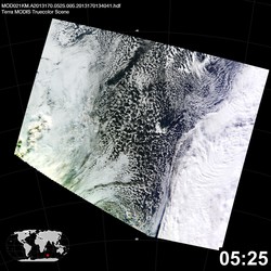 Level 1B Image at: 0525 UTC