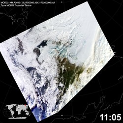 Level 1B Image at: 1105 UTC