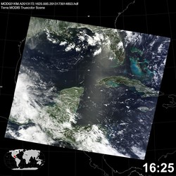 Level 1B Image at: 1625 UTC