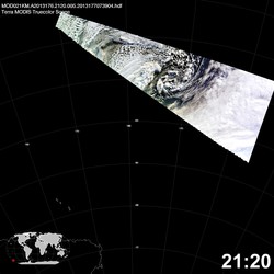 Level 1B Image at: 2120 UTC