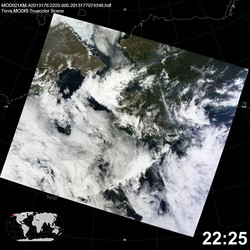 Level 1B Image at: 2225 UTC