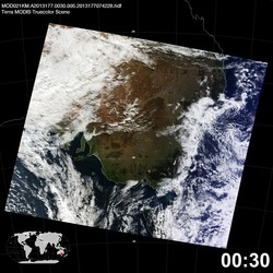 Level 1B Image at: 0030 UTC