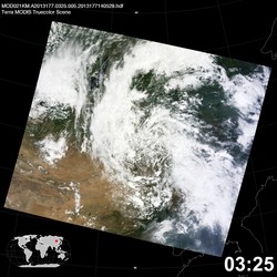 Level 1B Image at: 0325 UTC