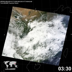 Level 1B Image at: 0330 UTC