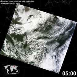 Level 1B Image at: 0500 UTC