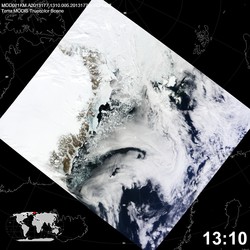 Level 1B Image at: 1310 UTC