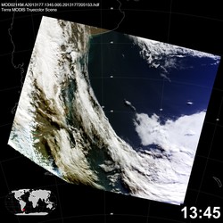 Level 1B Image at: 1345 UTC