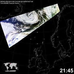 Level 1B Image at: 2145 UTC