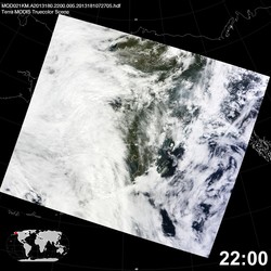 Level 1B Image at: 2200 UTC