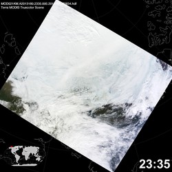 Level 1B Image at: 2335 UTC