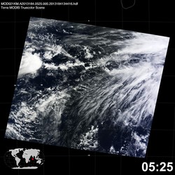 Level 1B Image at: 0525 UTC