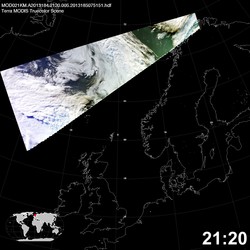 Level 1B Image at: 2120 UTC