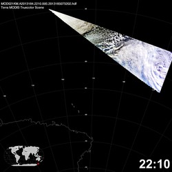 Level 1B Image at: 2210 UTC