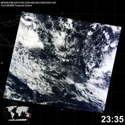 Level 1B Image at: 2335 UTC