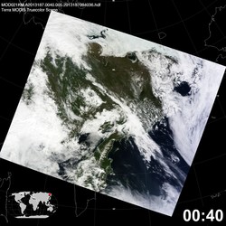 Level 1B Image at: 0040 UTC