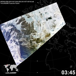 Level 1B Image at: 0345 UTC