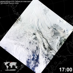 Level 1B Image at: 1700 UTC