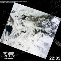 Level 1B Image at: 2205 UTC