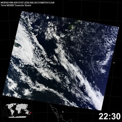 Level 1B Image at: 2230 UTC