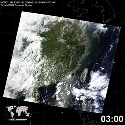 Level 1B Image at: 0300 UTC