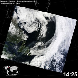 Level 1B Image at: 1425 UTC