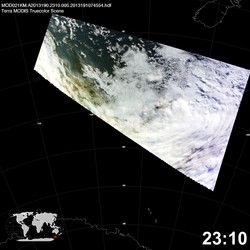 Level 1B Image at: 2310 UTC