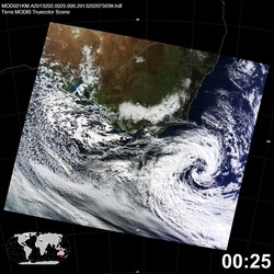 Level 1B Image at: 0025 UTC