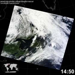 Level 1B Image at: 1450 UTC