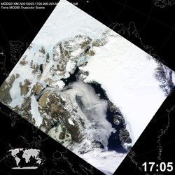 Level 1B Image at: 1705 UTC