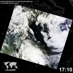 Level 1B Image at: 1710 UTC