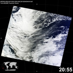 Level 1B Image at: 2055 UTC