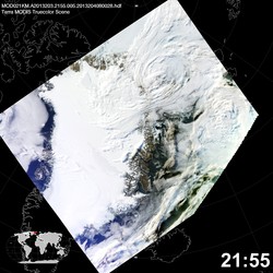 Level 1B Image at: 2155 UTC