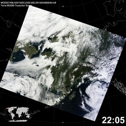 Level 1B Image at: 2205 UTC