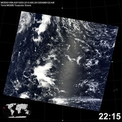 Level 1B Image at: 2215 UTC