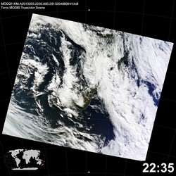 Level 1B Image at: 2235 UTC