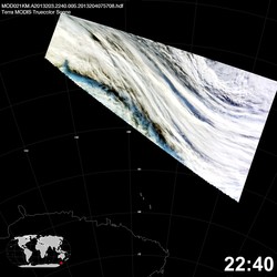 Level 1B Image at: 2240 UTC