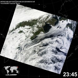 Level 1B Image at: 2345 UTC