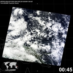 Level 1B Image at: 0045 UTC